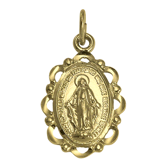 9ct Gold Miraculous Medal