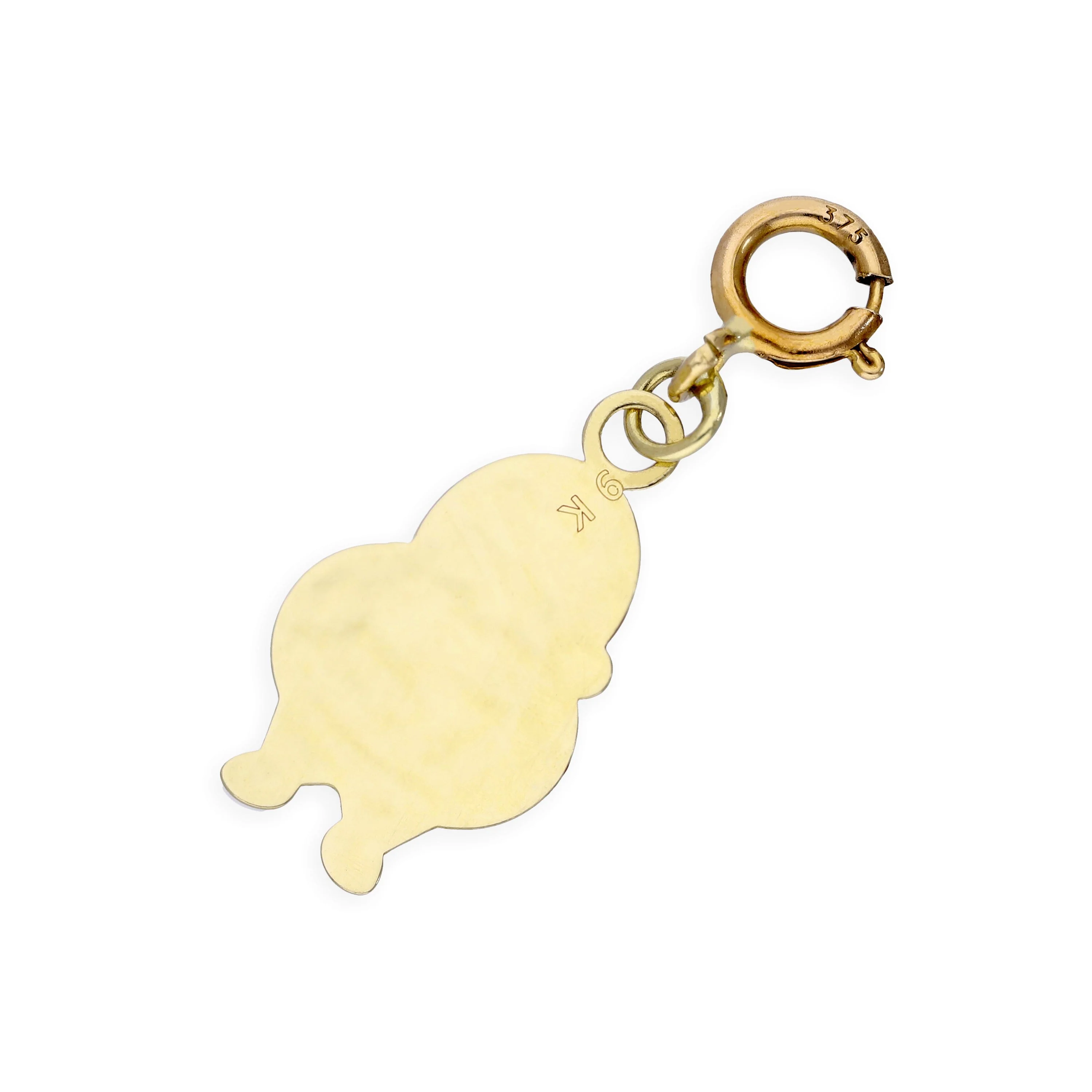 9ct Gold Santa Claus Clip on Charm - Image 2
