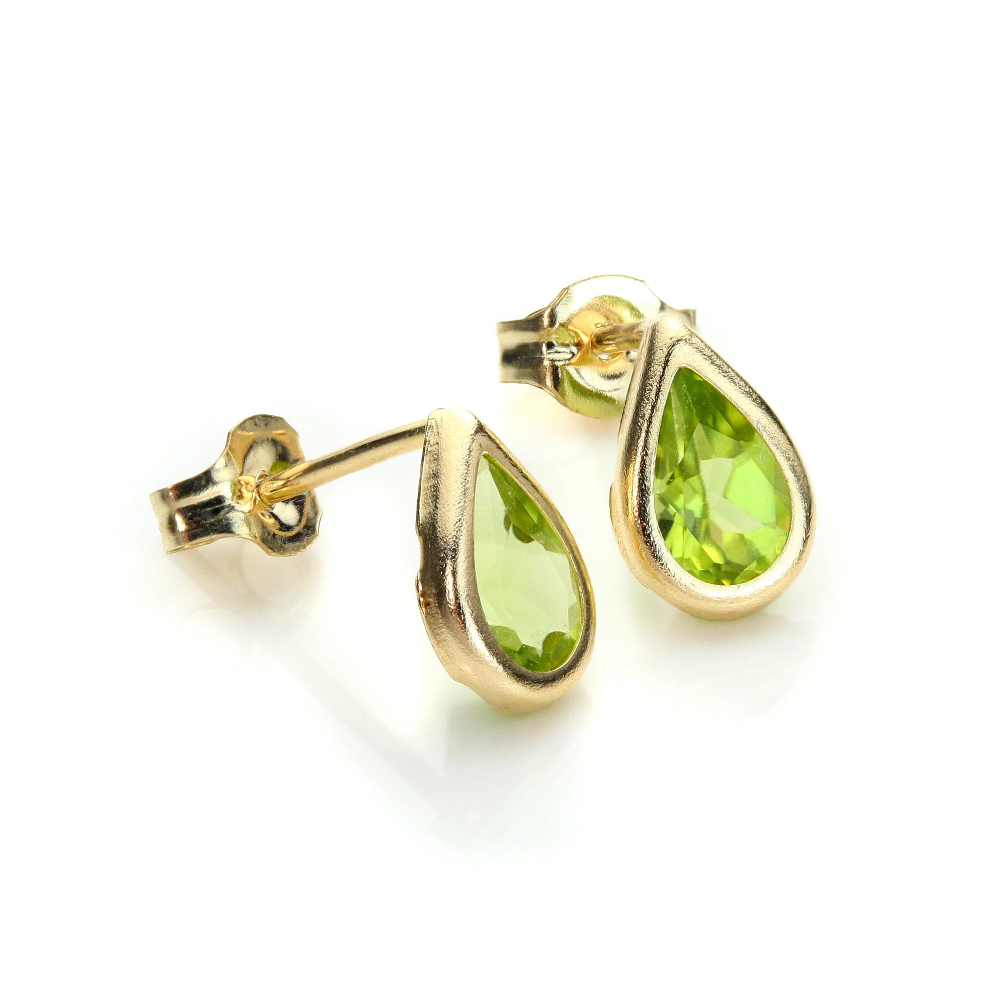 9ct Yellow Gold Birthstone Stud Earrings - Image 12