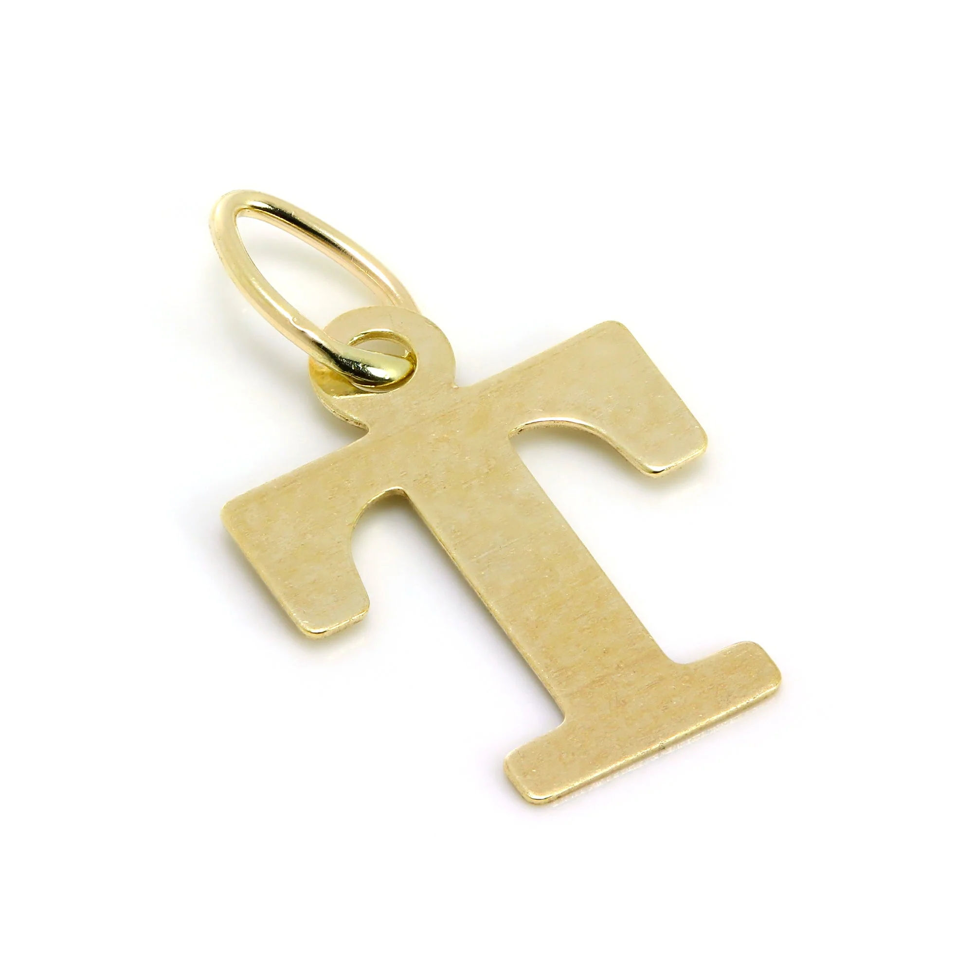 Lightweight Small 9ct Gold Initial Letter Charms A - Z - Image 11