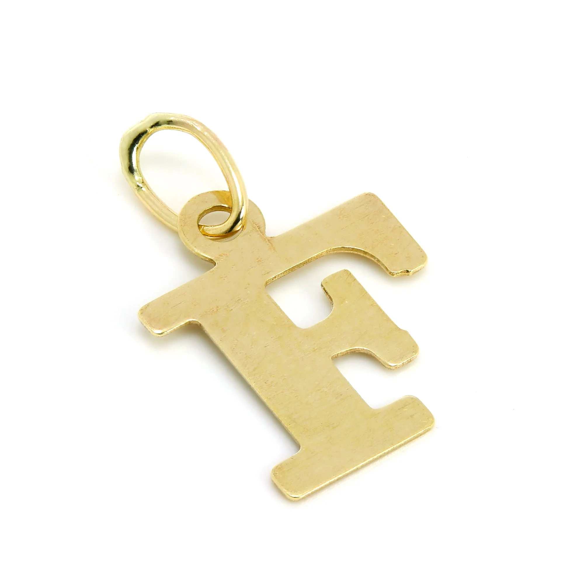 Lightweight Small 9ct Gold Initial Letter Charms A - Z - Image 8