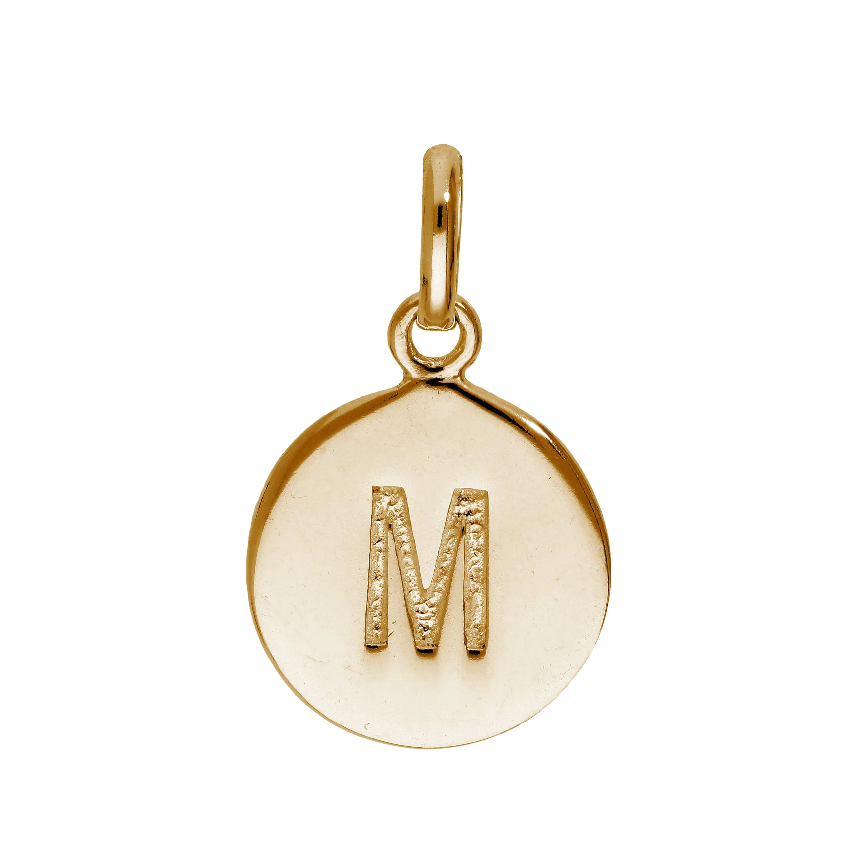 Rose Gold Plated Sterling Silver Engravable Letter A-Z Charm - Image 25