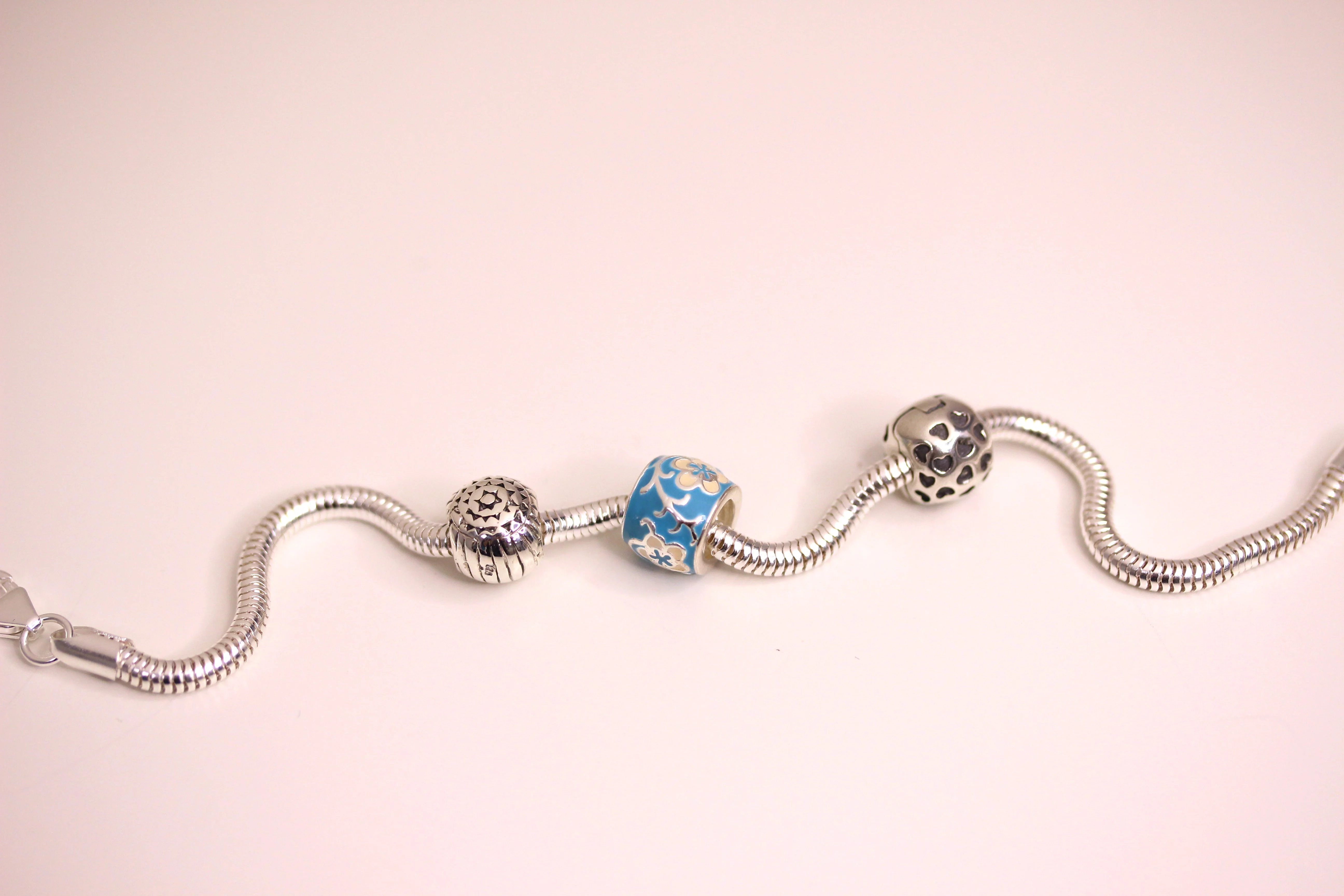 Sterling Silver 3mm Snake Bracelet - 7.5 Inches - Image 5