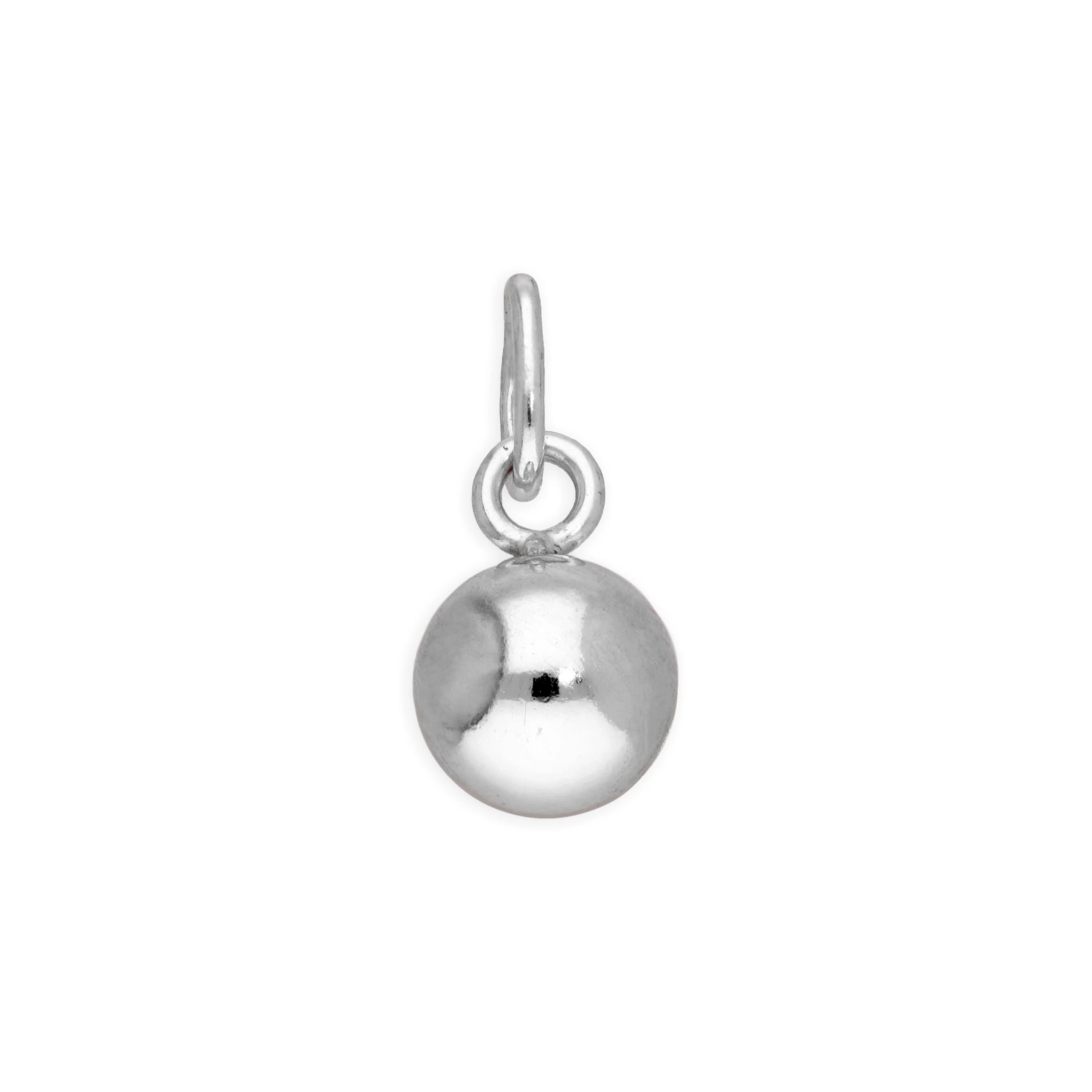 Sterling Silver 6mm Ball Charm - Image 2