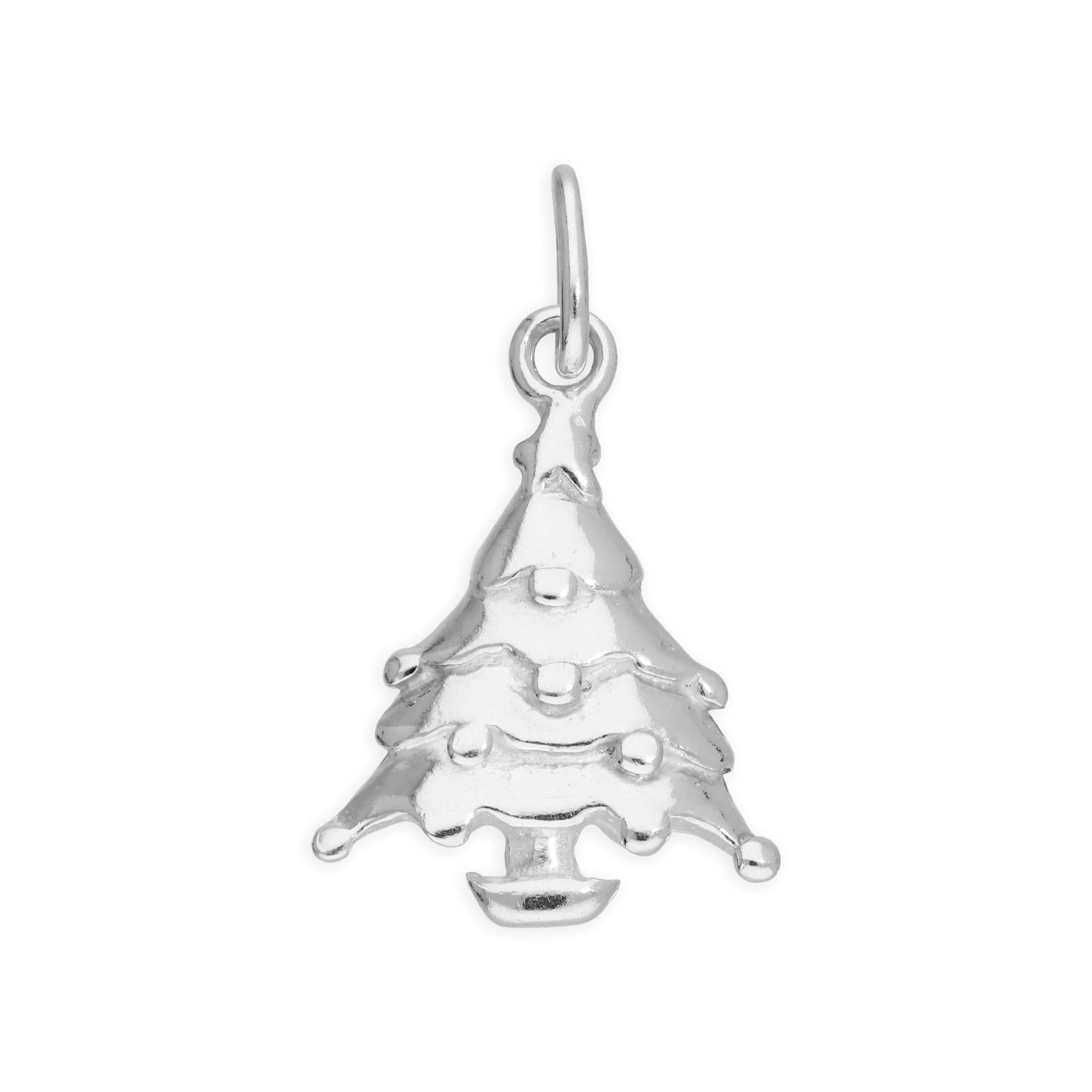 Sterling Silver Christmas Tree Charm - Image 3