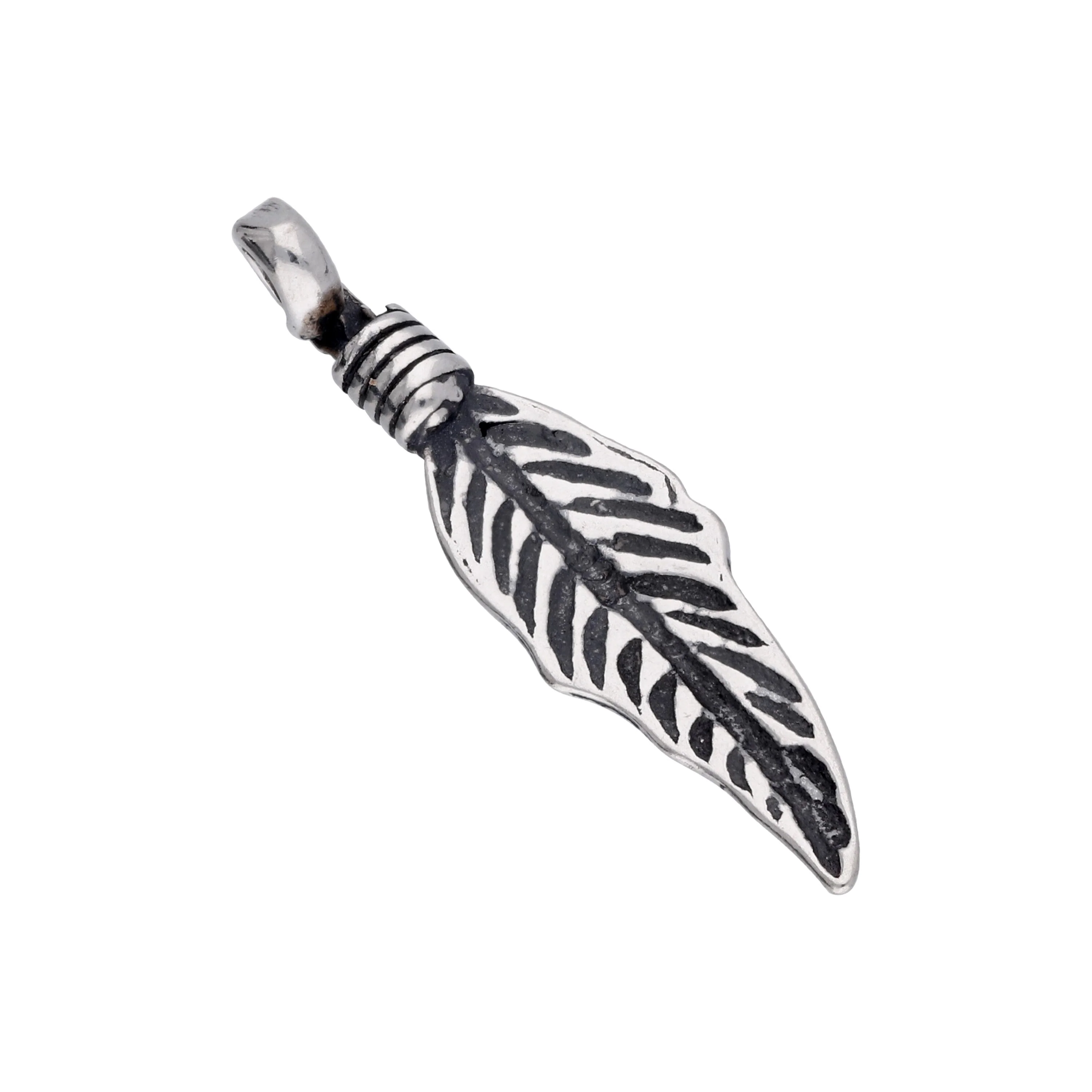 Sterling Silver Feather Charm - Image 3