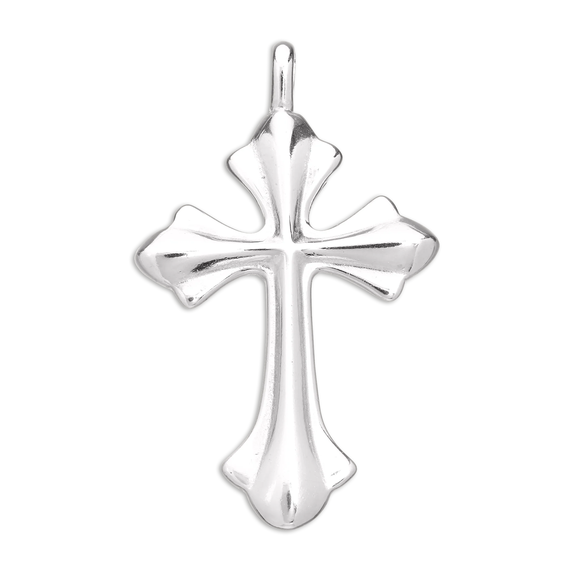 Sterling Silver Large Cross Pendant - Image 2