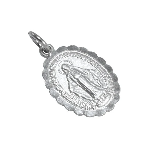 Sterling Silver Miraculous Medal - Image 3
