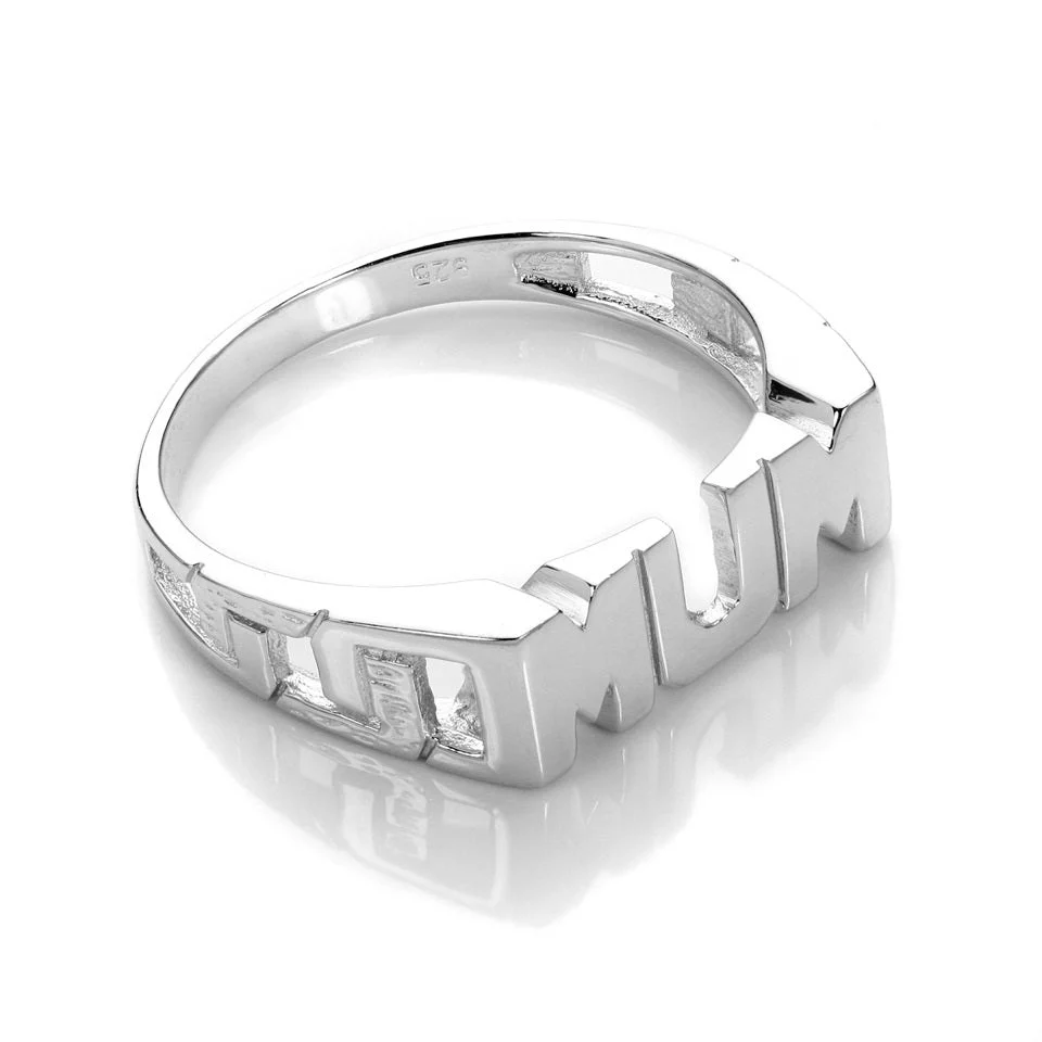 Sterling Silver Mum Ring - Image 4