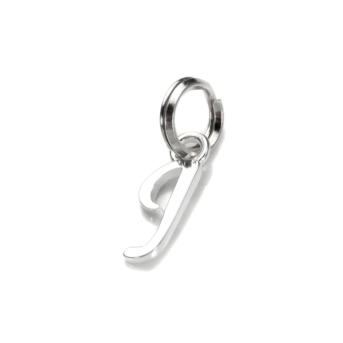 Sterling Silver Script Letter Charm - Image 6