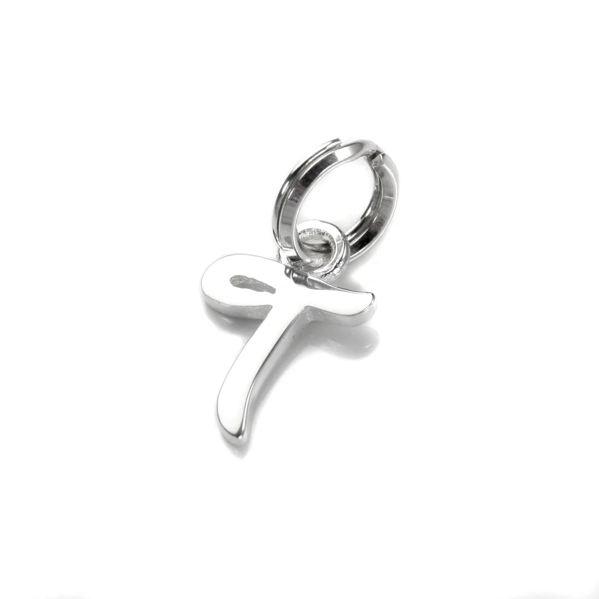 Sterling Silver Script Letter Charm - Image 9