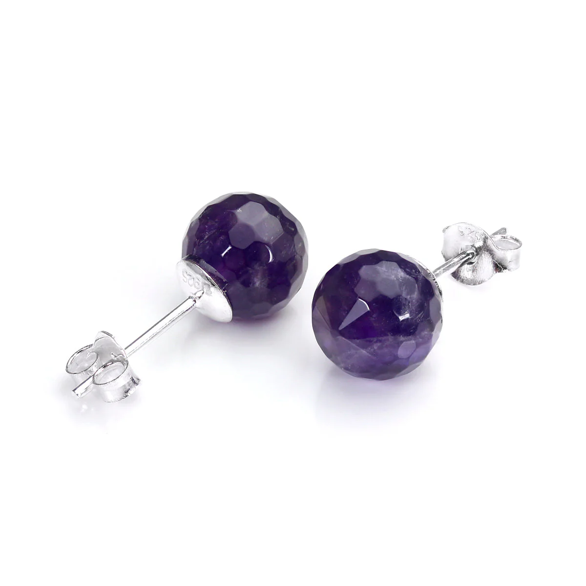 Sterling Silver Stud Earrings - Image 7