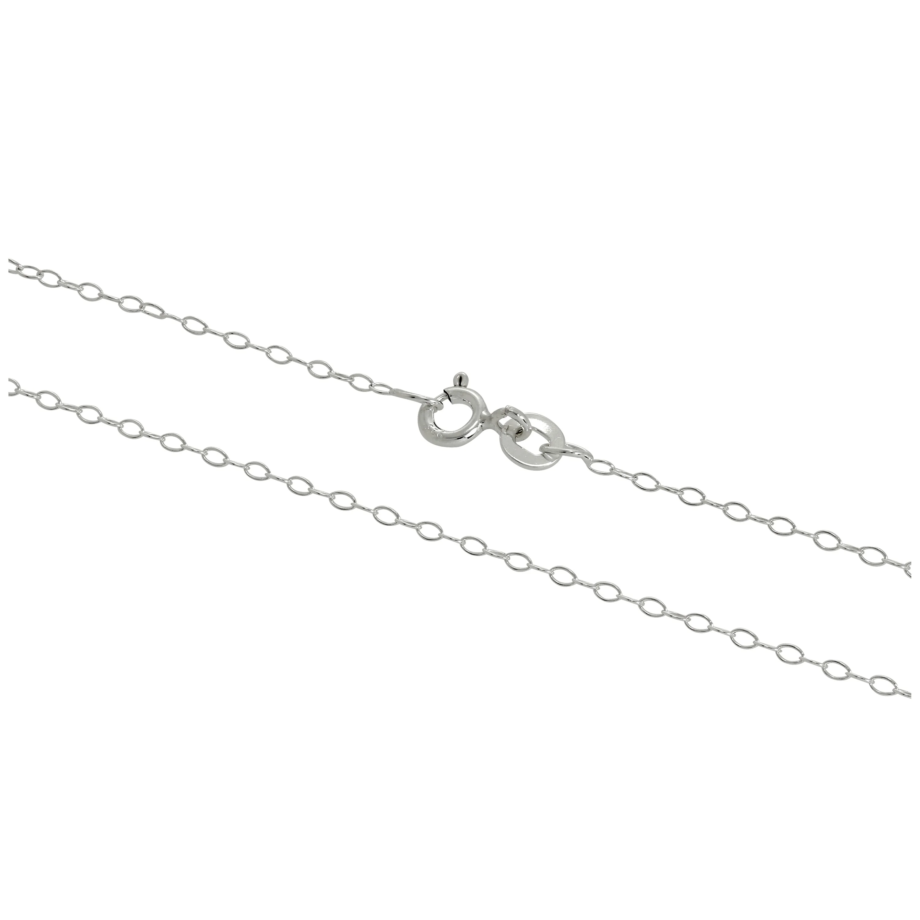 Sterling Silver Trace Chain 14 - 28 Inches - Image 2